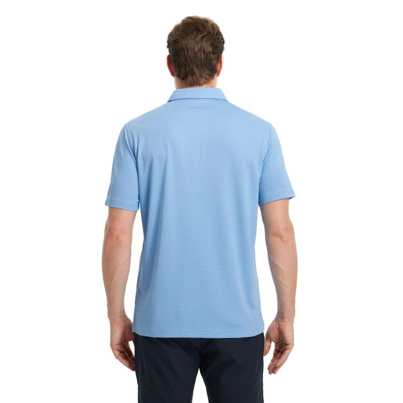M MAELREG Golf Polo Shirts for Men Quick Dry Fit Performence Lightweight Short Sleeve Jacquard Texture Golf Shirts - Image 3