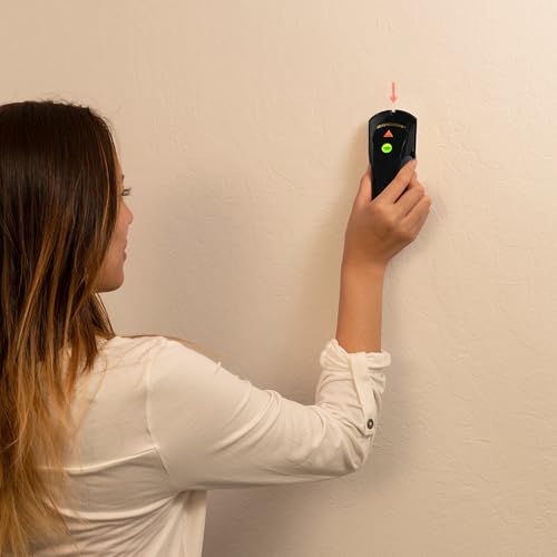 Zircon StudSensor Basic SL Wall Stud Finder – Edge Detection for Wood and Metal Studs Behind Drywall, LED Edge Alerts and SpotLite Beam for DIY Picture, Shelf and TV Mounting - Image 4