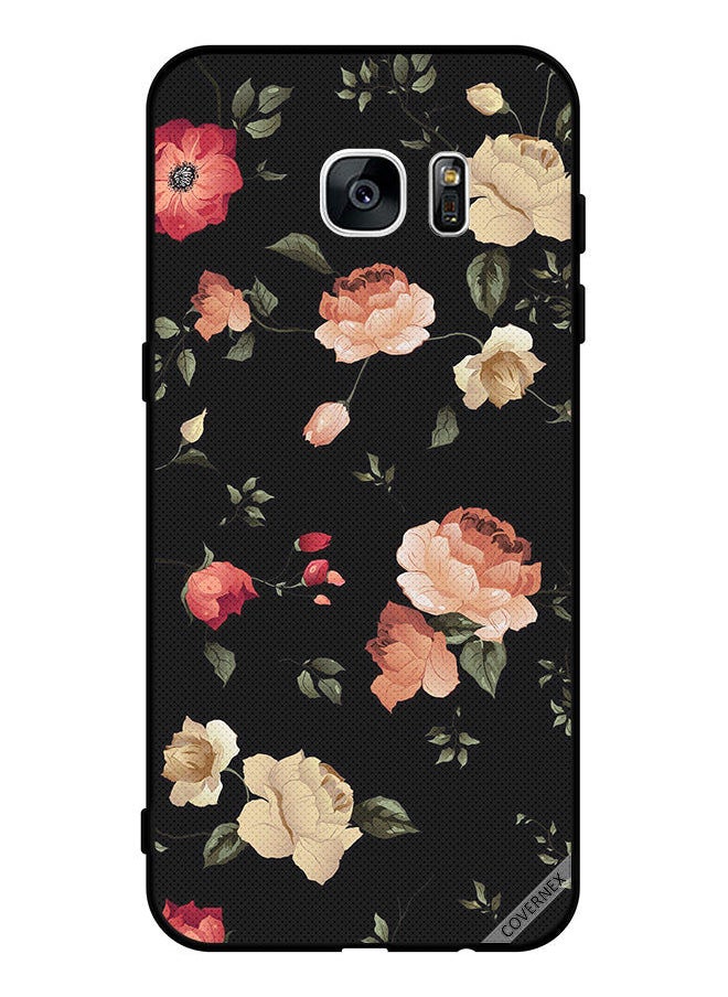 Covernex Protective Case Cover For Samsung Galaxy S7 edge Colorful Lotus  - Image 1