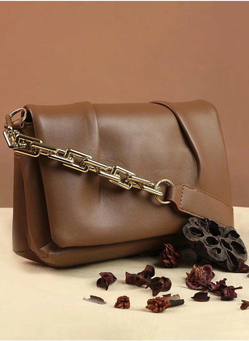 صوص هاوت Cocoa Brown Cross Body Bag