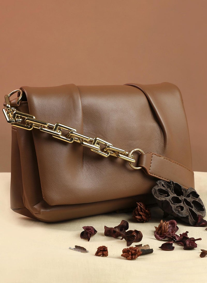 Haute Sauce Cocoa Brown Cross Body Bag  - Image 4