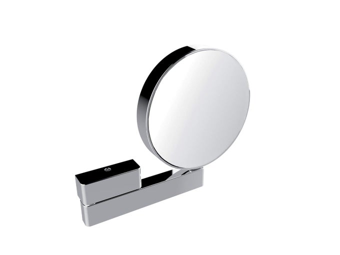109500117 ROUND COSMETIC MIRROR WITH ARTICULATED ARM 3X AND 7X MAGNIFICATION ON BOTH SIDES