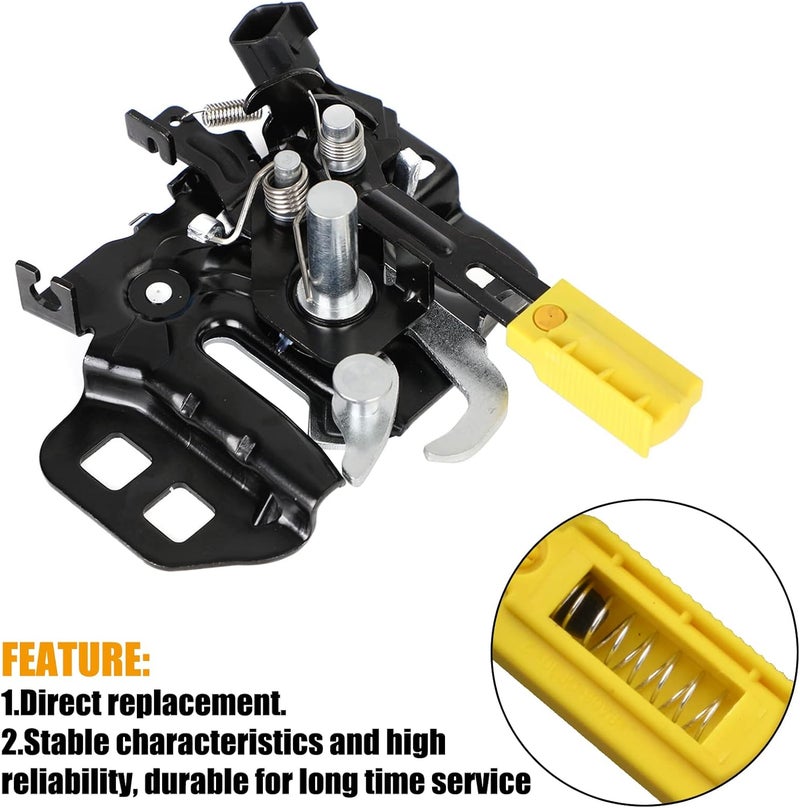 Unikpas Hood Latch Lock for Ford Edge 2015-2019 - Image 4
