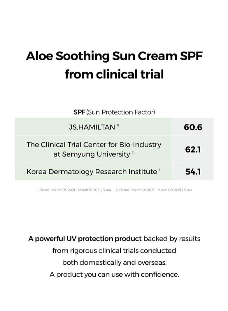COSRX Aloe Soothing Sun Cream SPF50+/ PA+++ | Lightweight Moisturizing Sunscreen with Aloe Vera | Broad Spectrum UV Protection | 50ml 50ml - Image 4