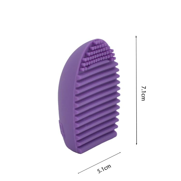 KitchenFest KitchenFest Makeup Brushes Cleaning Mat Silicone Finger Gloves Pad Cosmetic Brush Scrubber Cleaner Random Color S 2 - Image 2