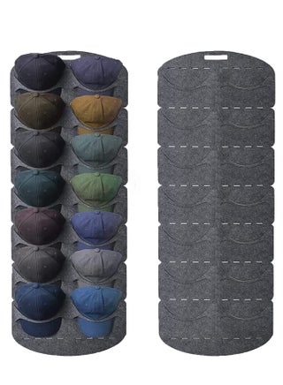 Over the Door Hat Rack, Door Baseball Caps Hat Organizer with 14 Pocket Baseball Hat Organizer, Cap Rack Storage Display Hanger Bag, Felt Hats Collection for Closet Wall - pzsku/ZB9F041085E67F2055DB6Z/45/_/1679109403/ae878c94-88c1-41af-997e-afce4611ee90