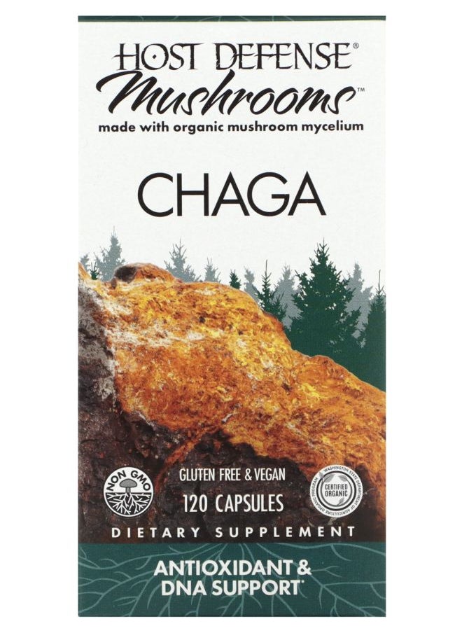 Host Defense Mushrooms Chaga 120  Capsules 