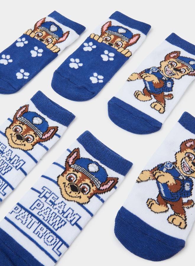 Styli Pack of 3 - Boys Paw Patrol Socks - Image 3