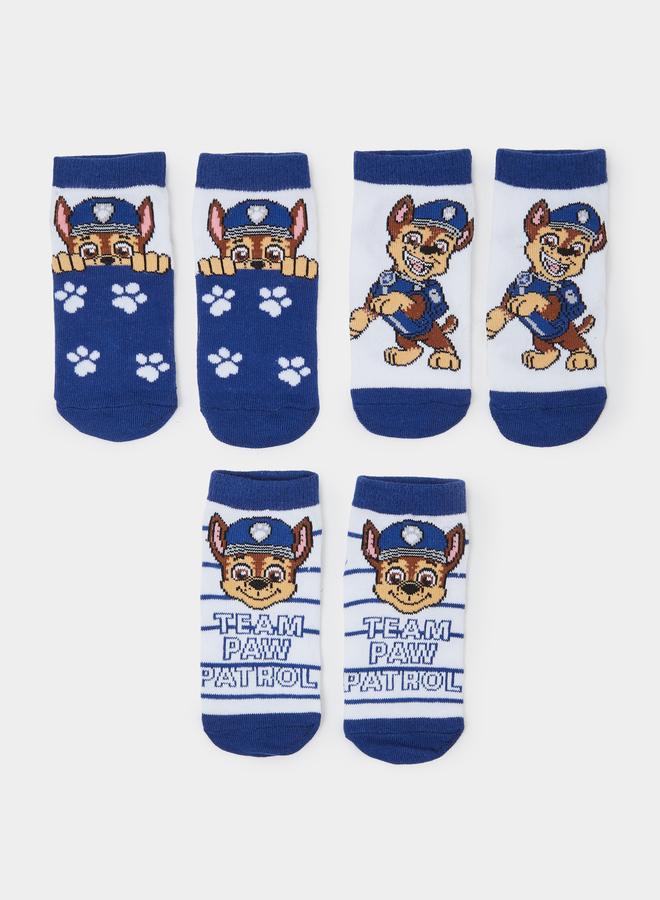 Styli Pack of 3 - Boys Paw Patrol Socks - Image 1