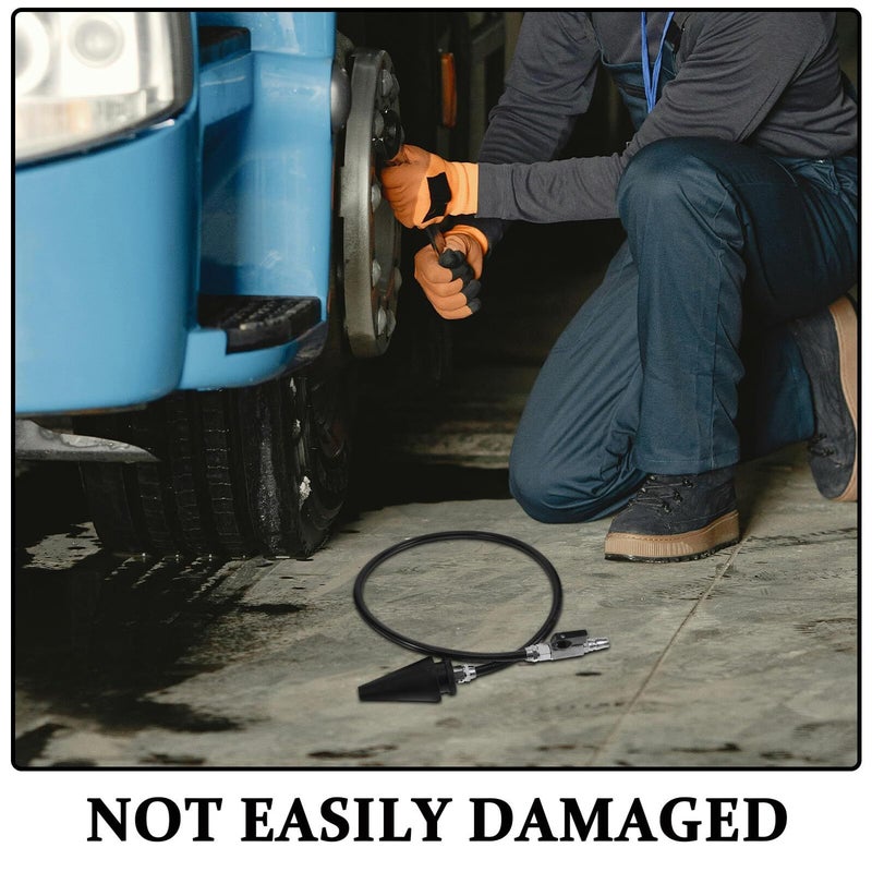 Flexible Pneumatic Oil Drain Tool Quick Engine Fluid Extractor Automotive Maintenance System - Image 4