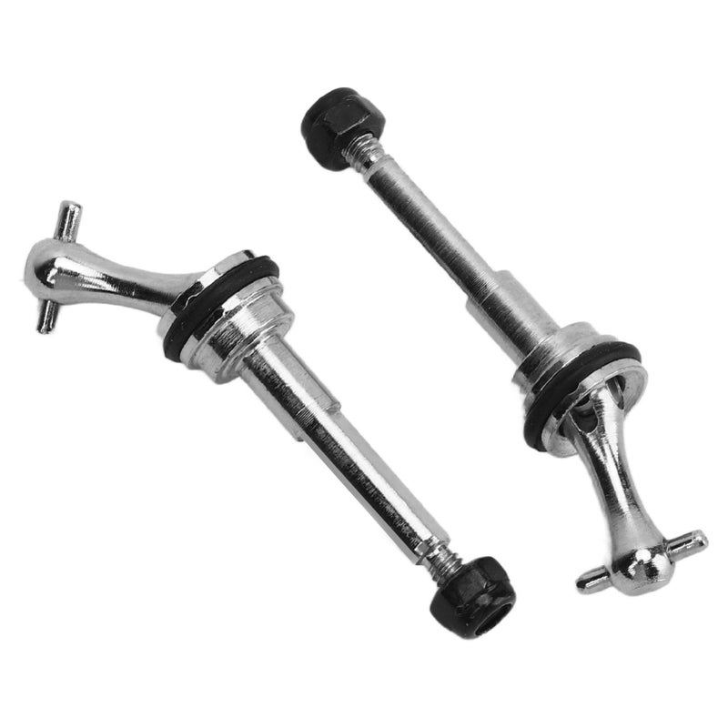 Lightweight Stainless Steel RC Drive Shaft Set Enhanced Performance for 1 28 Remote Control Car Silver 2PCS - Image 3