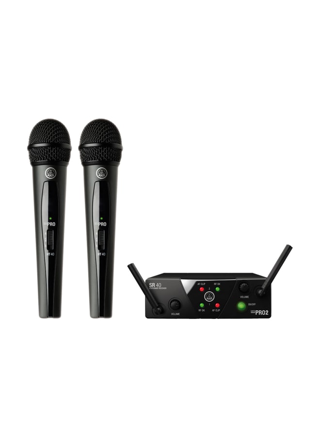 AKG WMS40 Mini Dual Vocal Set – Band A & C - Image 2