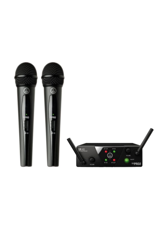 AKG WMS40 Mini Dual Vocal Set – Band A & C - Image 1