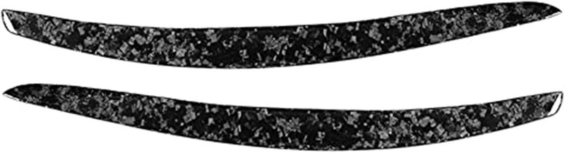 QASULER Carbon Fiber Headlight Eyelid Trim for BMW 3 Series - Image 5