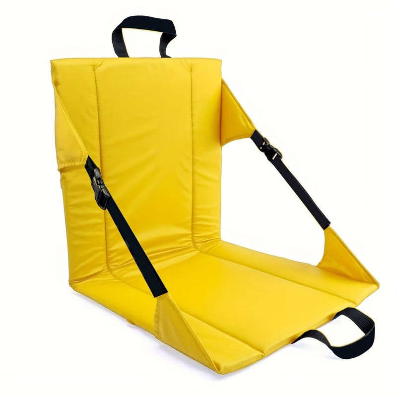 Fern Green Portable Folding Stadium Seat Cushion With Oxford Cloth For Camping Outdoor - Image 4