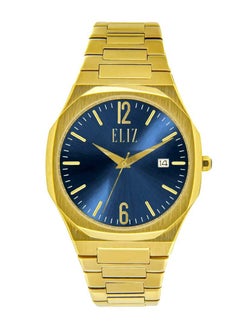 eliz ELIZ ES8595G2GBG SS Case & Band Date Men's Watch  - Image 1