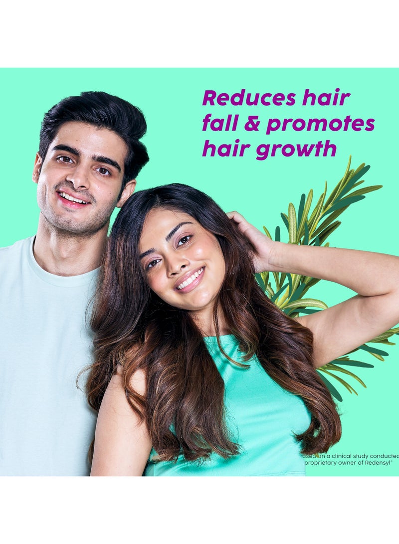 PLIX THE PLANT FIX Rosemary Shampoo with Advanced Anti Hair Fall Formula, Promotes Hair Growth for Men, Women Sulphate And Paraben Free, 200ml - Image 5