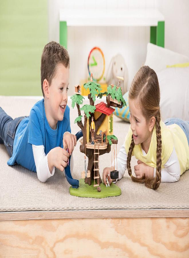 Schleich Schleich Farm World Adventure Tree House 28-piece Playset for Kids Ages 3-8, 5.91x6.3x7.09inch - Image 5