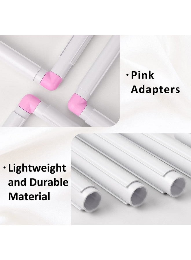 بليلي 3 قطع من أطواق التطريز المربعة البلاستيكية ذات الغرز المتقاطعة إطار مشبك بلاستيكي لإطارات التطريز والتطريز (6X6 بوصة، 8X8 بوصة، 11X11 بوصة)... - Image 3