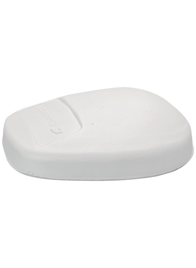 Champro Varsity Ultra Light Knee Pad (White, Adult) - Image 3