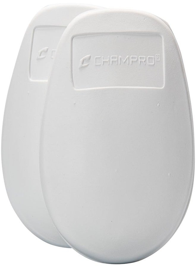 Champro Varsity Ultra Light Knee Pad (White, Adult) - Image 2
