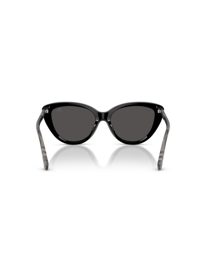BURBERRY Women Full Rim Cat Eye Sunglasses 0BE4457 55 - Image 3