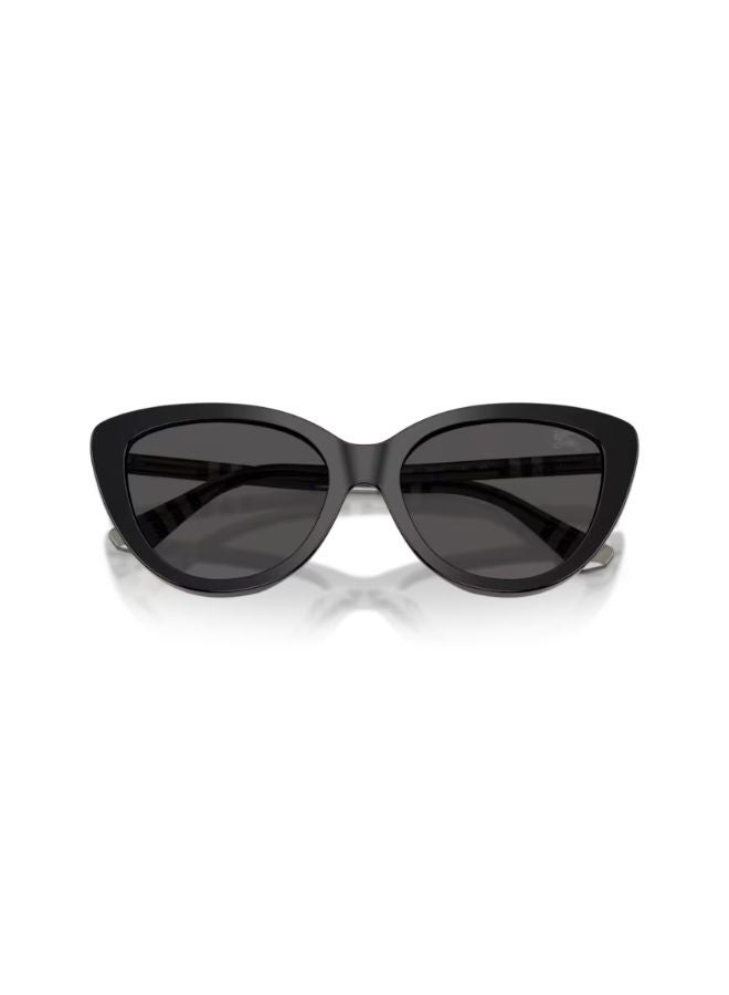 BURBERRY Women Full Rim Cat Eye Sunglasses 0BE4457 55 - Image 5