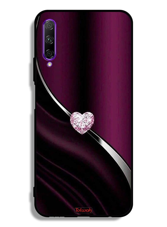 Tolwak Huawei Y9s Protective Case Cover Diamond Heart - Image 2