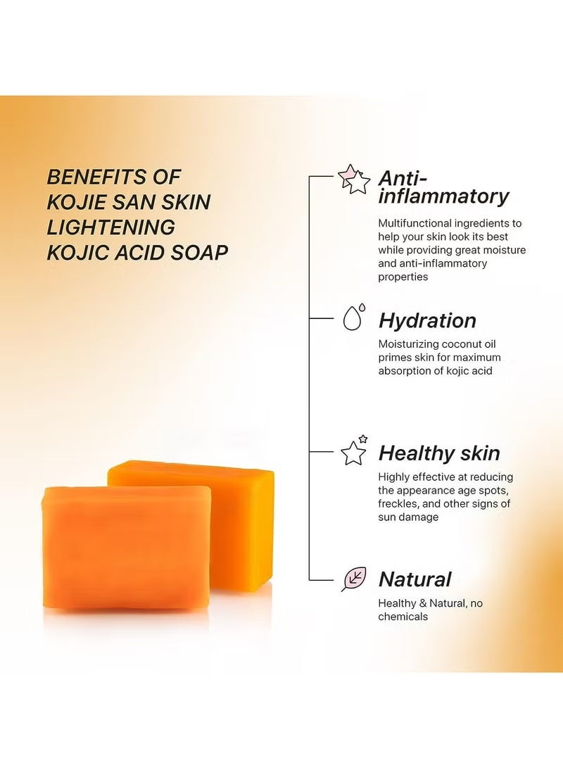 Kojic Acid Skin Lightening Soap 135g Pack of 2 | Classic | Lighter & Even Skin Tone Care | Made in Philippines - Image 4