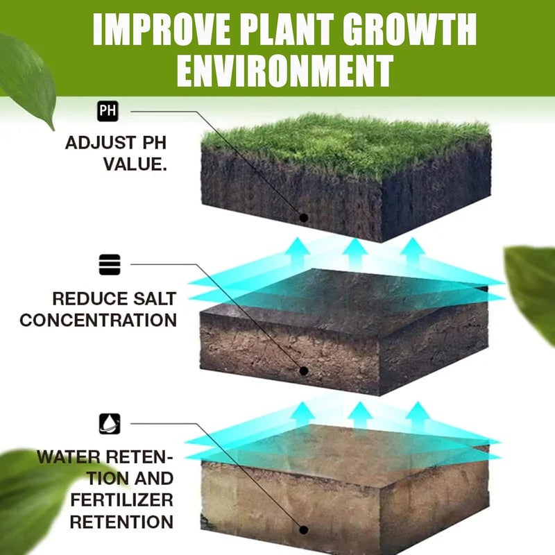 woobles Soil Activated Treasure-You Will Be Amazed! Indoor Plant Fertilizer, Soil Activated Treasure, Fertilizer for Plants Flower Lawn, Improve Plant Growth (100g,1Pcs) 100g 1Pcs - Image 4