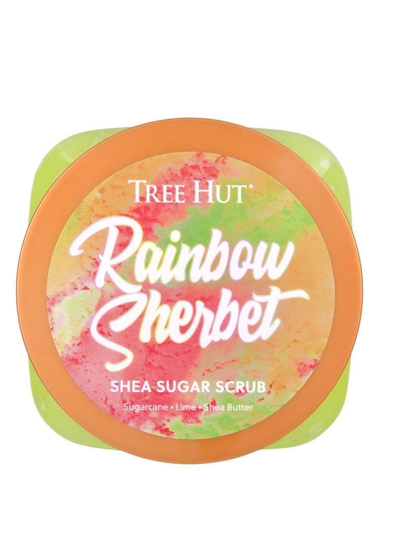 Tree Hut Tree Hut Rainbow Sherbet Shea Sugar Scrub | Exfoliating Body Scrub Removes Dead, Dry Skin for a Soft & Hydrated Feel | Nourishing Essential Body Care | 18 fl oz.  - Image 2
