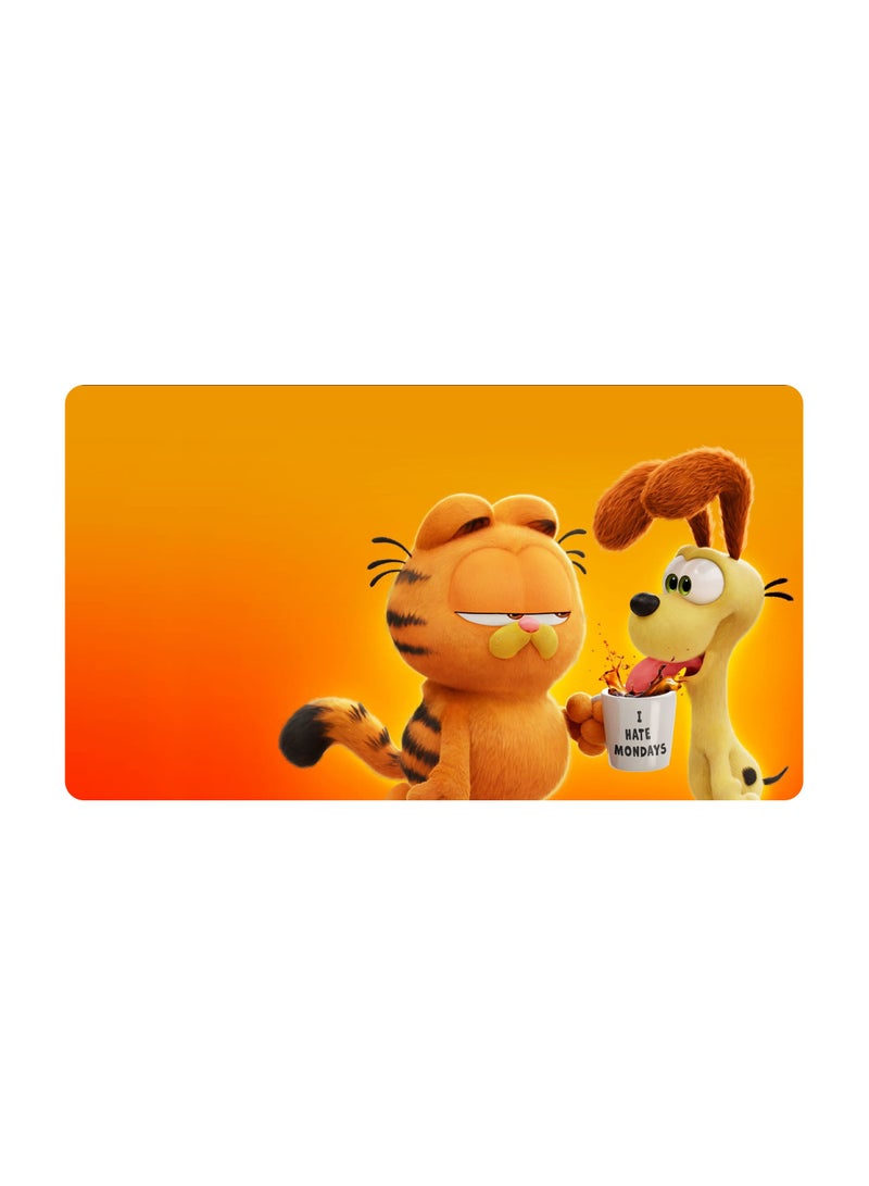 Anna 3D Garfield Odie Anime Pattern Non-Slip Gaming Mouse Pad - 300x600x2mm - Image 1