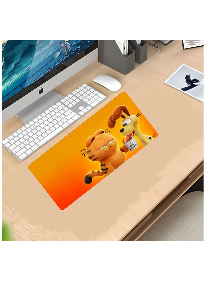 Anna 3D Garfield Odie Anime Pattern Non-Slip Gaming Mouse Pad - 300x600x2mm - Image 2
