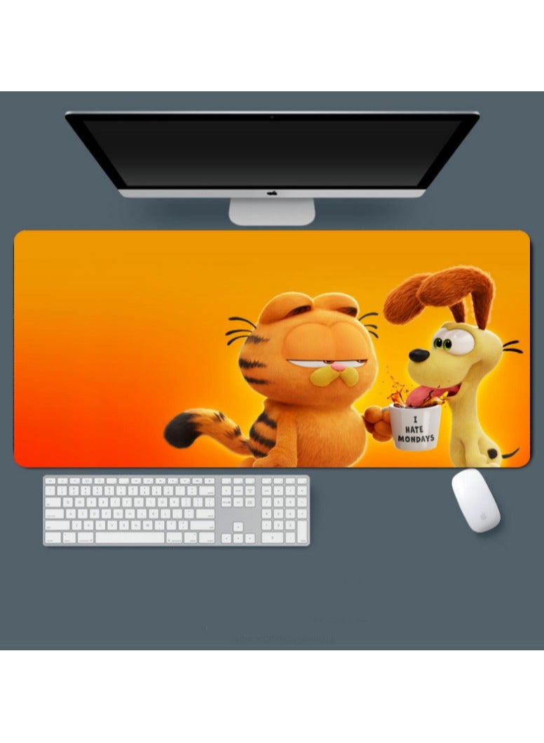 Anna 3D Garfield Odie Anime Pattern Non-Slip Gaming Mouse Pad - 300x600x2mm - Image 3