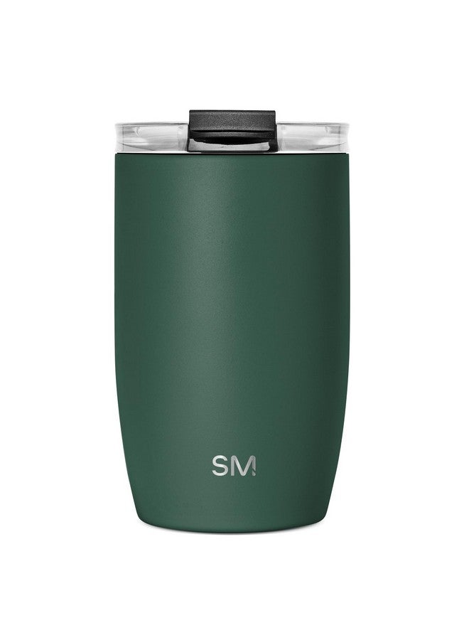 Simple Modern Simple Modern Travel Coffee Mug Tumbler with Flip Lid | Reusable Insulated Stainless Steel Cold Brew Iced Coffee Cup Thermos | Gifts for Women Men Him Her | Voyager Collection | 12oz | Forest - Image 2