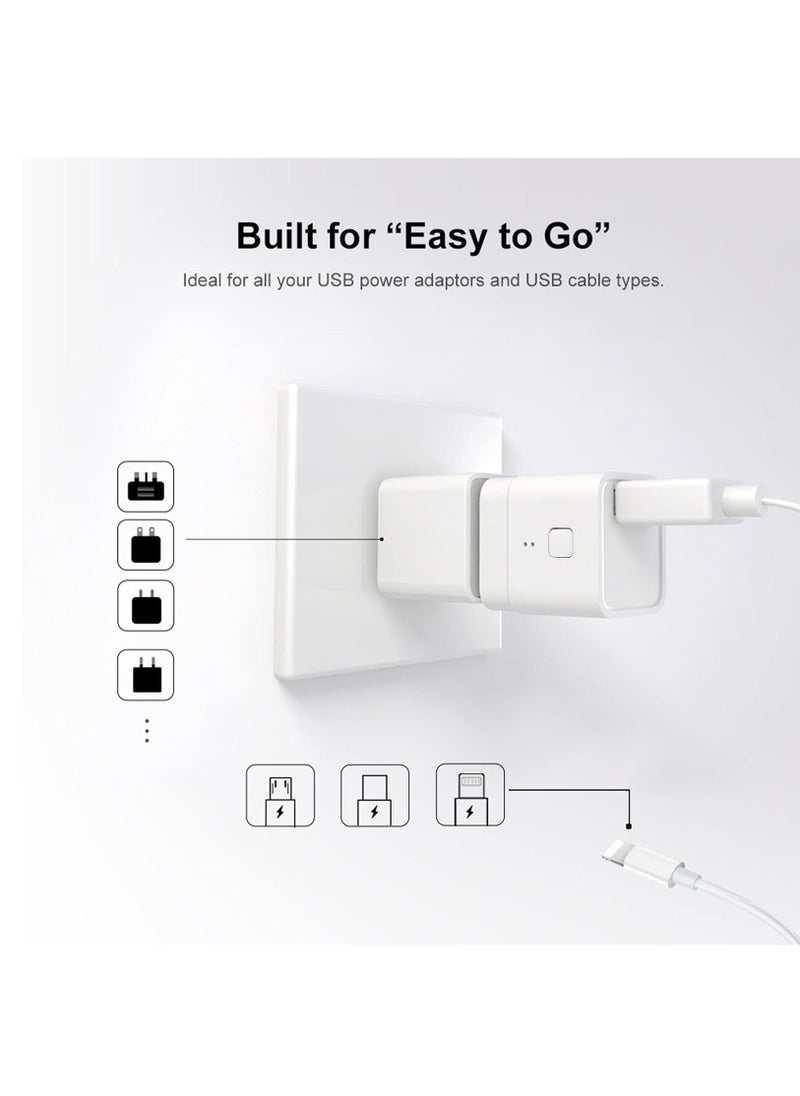 Generic Tuya Micro DC 5V USB Smart WiFi Adaptor For USB Devices, DIY Smart Home Wireless USB Adaptor, APP Remote Control, Compatible With Alexa and Google Home For Voice Control, White  - Image 4