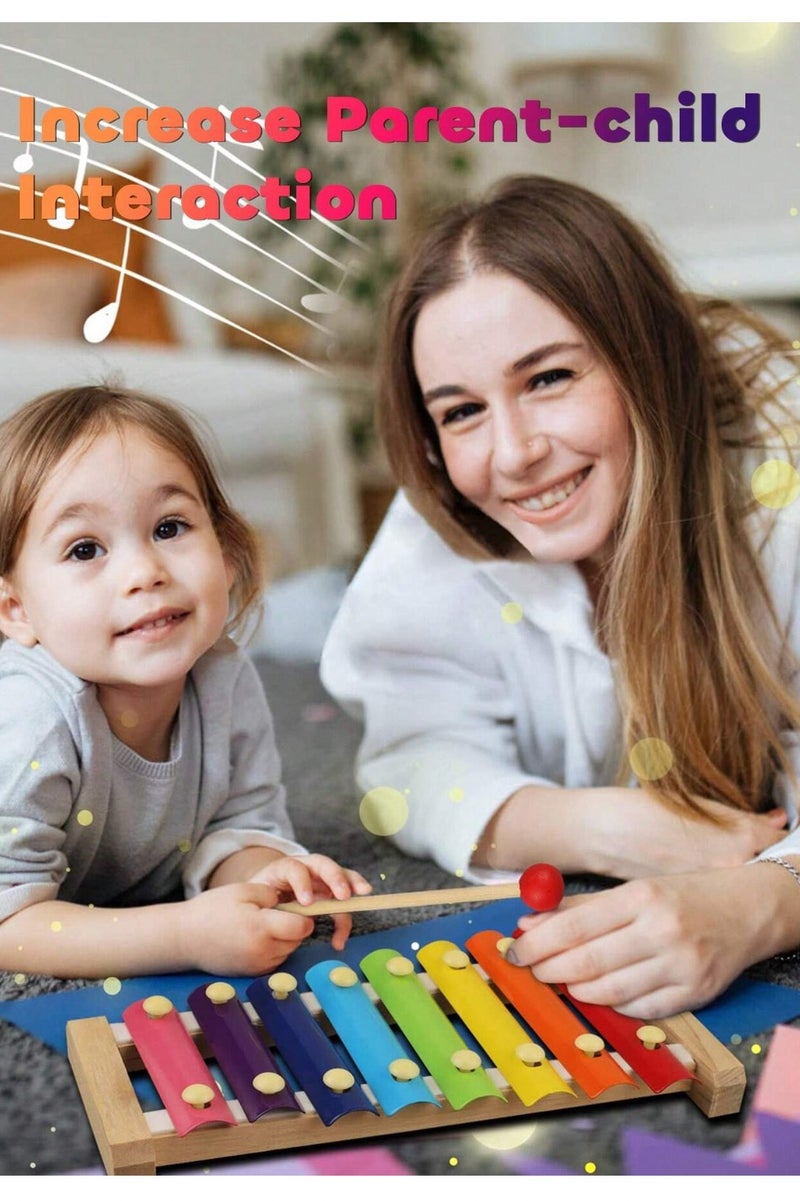 Kids toy | Musical toy | Educational toys | Sensory development | Quiet play toys | Kids xylophone | Fun learning toy | Focus development | Gift for kids | Musical educational toy - Image 3