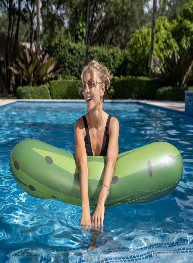 PoolCandy Giant Inflatable Pickle Pool Noodle - Image 4