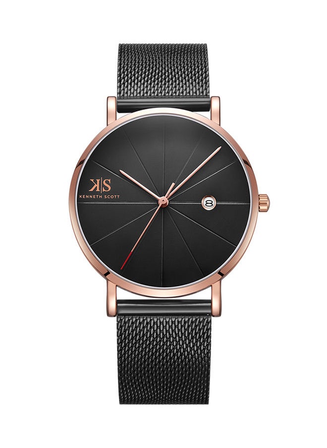 KENNETH SCOTT Stainless Steel Analog Wrist Watch K22013-KMBB  - Image 1