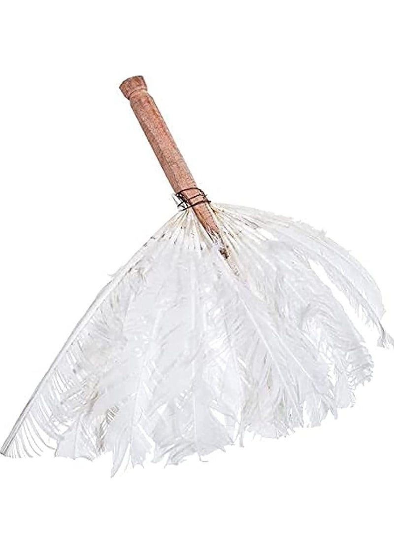 مروحة شواء يدوية - بيضاء - Image 1