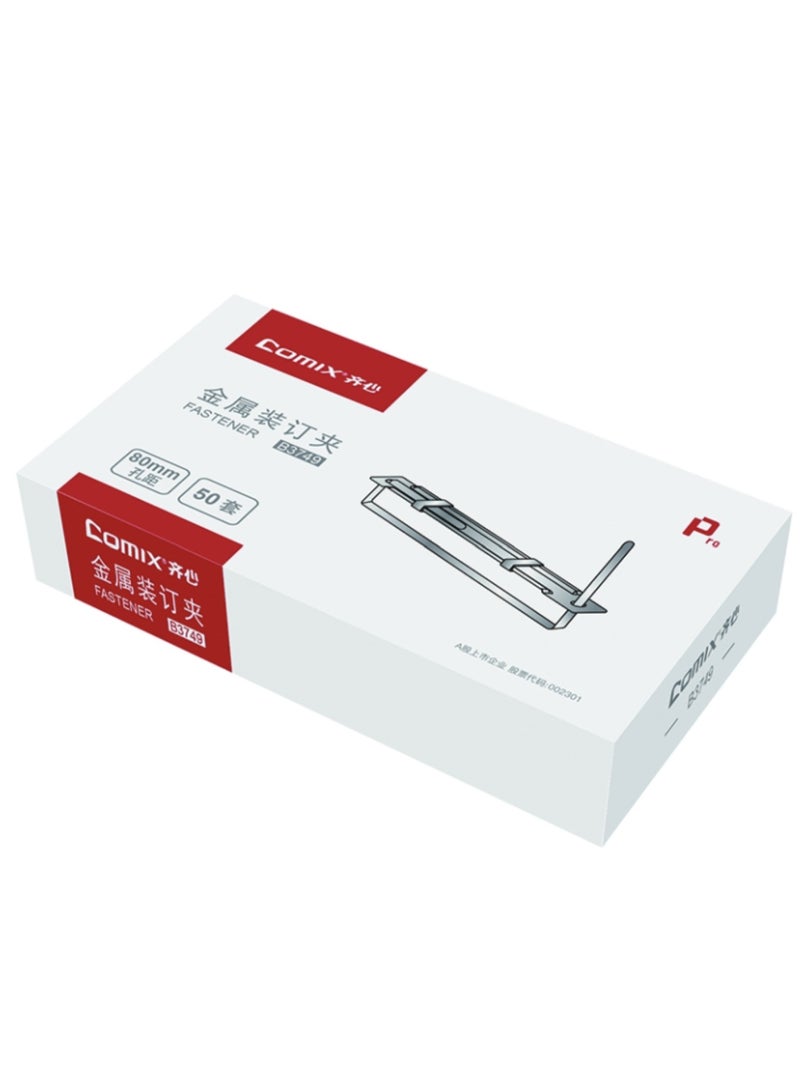 كوميكس علبة حدايد دوسية علاقي عبوة 50 حبة - Image 1