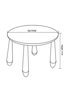 JSAITOYS Children Colorful Plastic Table Training And Guidance Children's Furniture Desk  - Image 2