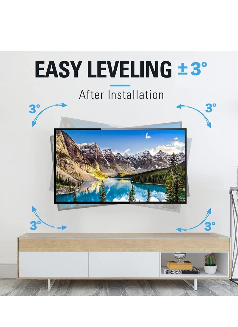 Generic - NB4 4Bio TV Wall Mount Full Motion TV Stand for 45-75 Inch TV with Swivel Joint Extend with Tilt Arm, Holds 100lbs and Max VESA 600x400mm - Image 1
