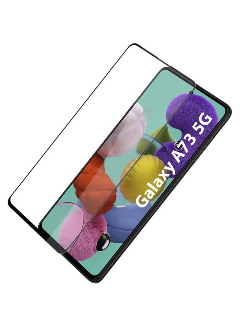 موكوم واقي شاشة من الزجاج المقوى 9D لهاتف Samsung Galaxy A73 5G