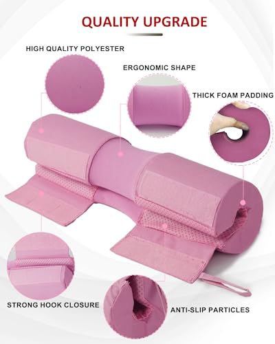 LAVVON Barbell Squat Pad Nylon Padding AntiSlip- Thick Foam Barbell Pad for Squats Cushion, Lunges&Bar Padding for Hip Thrusts - Standard Weight Bar Pad - Provides Cushion to Neck Shoulders Training - Image 4