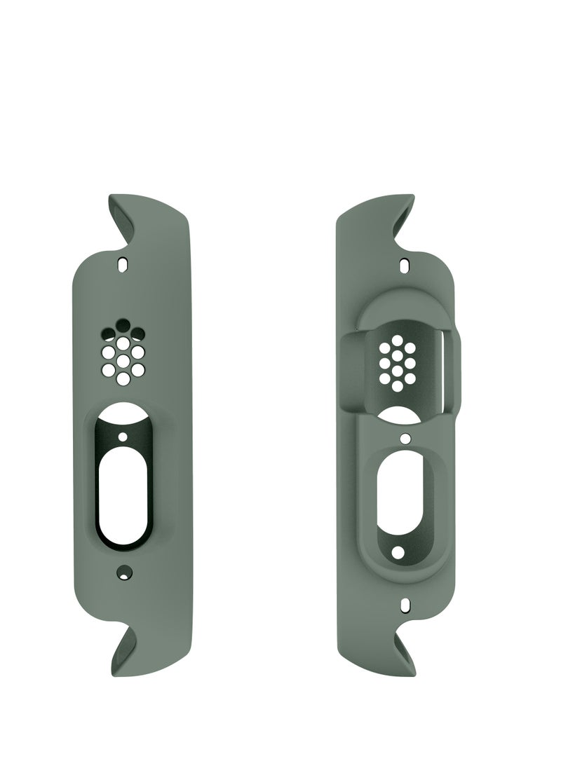 PC Half Case Protector frame Compatible with Apple Watch Series 8 ULTRA 49 mm Green