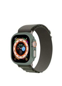GULFLINK PC Half Case Protector frame Compatible with Apple Watch Series 8 ULTRA 49 mm Green  - Image 5