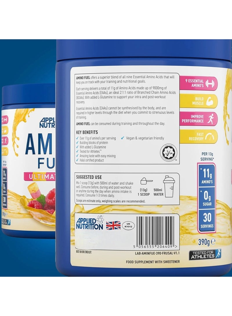 Applied Nutrition Applied Nutrition Amino Fuel, Ultimate EAAs Fruit Salad Flavour- 390g  - Image 3