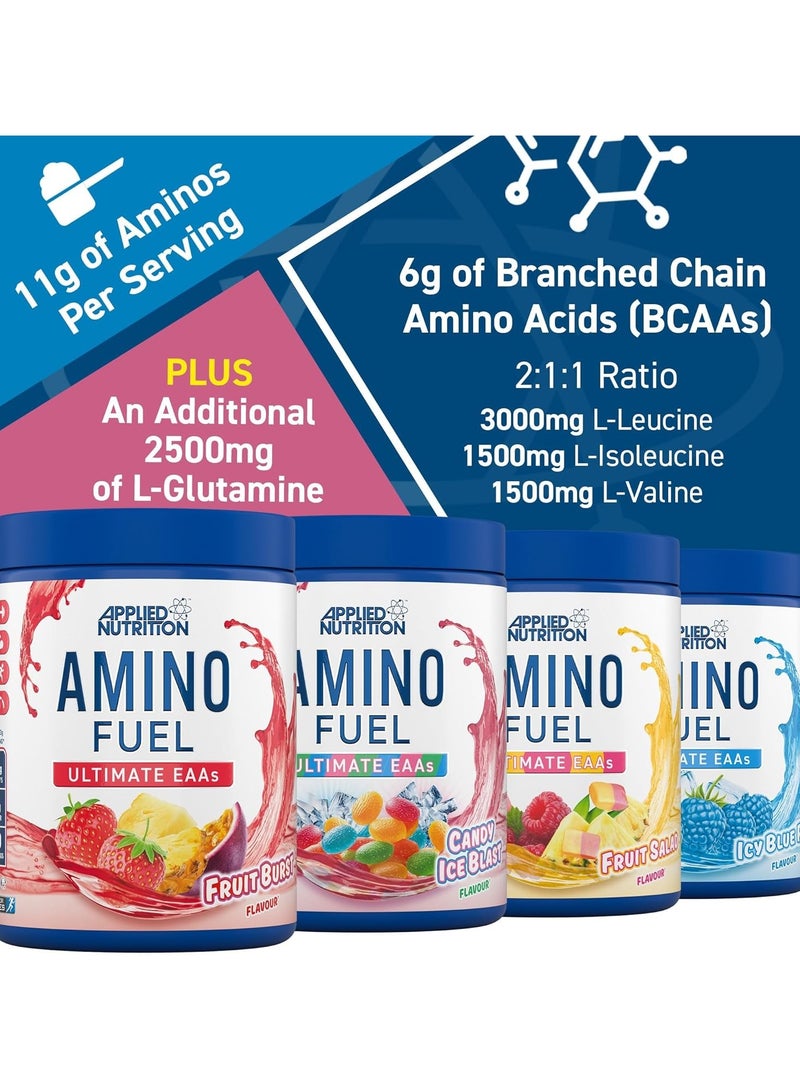 Applied Nutrition Applied Nutrition Amino Fuel, Ultimate EAAs Fruit Salad Flavour- 390g  - Image 5