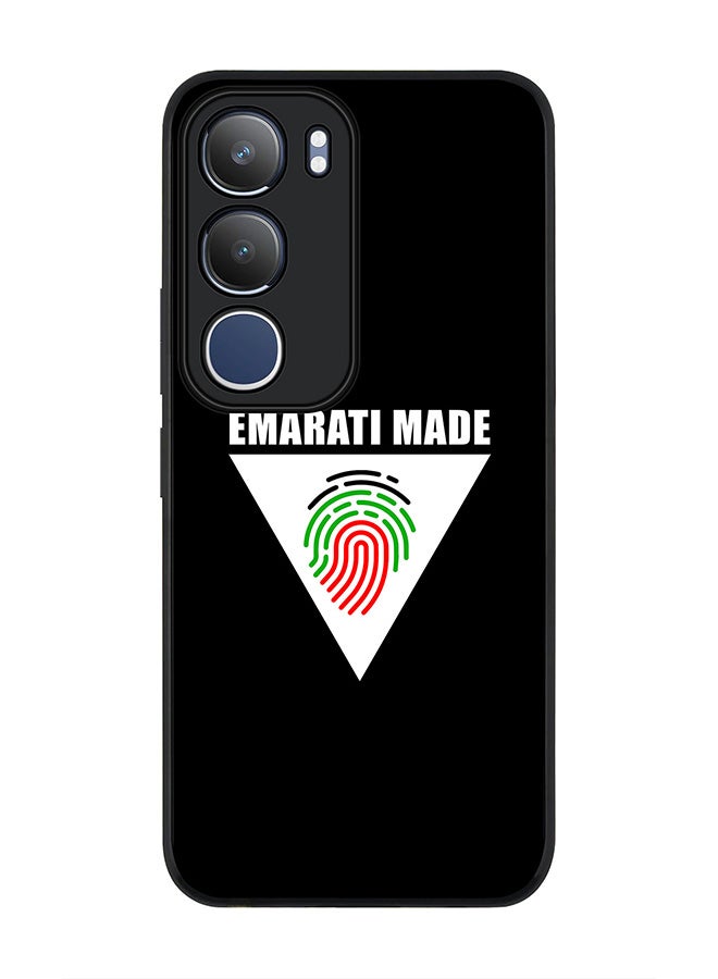 For vivo Y19s / Y19s Pro Case,Slim fit Camera Protection, Shockproof Thin Phone cover  - Emarati Made Triangle
